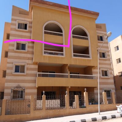 Apartment 167 M², third balcony for sale in the ninth district Obour city 