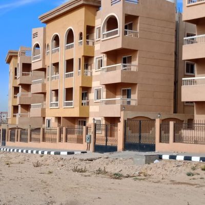 Apartment 156M, ground floor, semi-finished, for sale in the ninth district, Obour City.