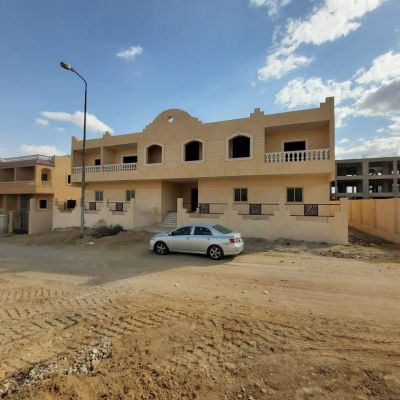 Front duplex in the third district 345M red bricks for sale in West El Shorouk Villas