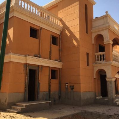 Standalone villa 305 sqm land, 250 sqm building area red bricks, for sale inside Stella Compound, Heliopolis