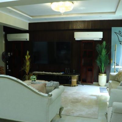 Duplex, 550 square meters, basement and ultra super luxury ground for sale in the Seventh District, Obour City.