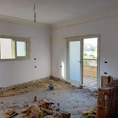 Apartment 200 meters, third floor, balcony, 80% finished, for sale in the fourth district, Obour City.