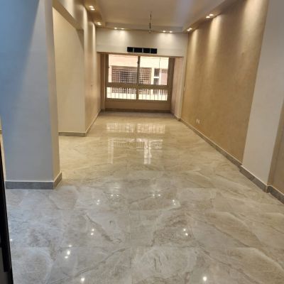 Apartment 138 meters, first balcony, super deluxe, for sale in the ninth district, Obour City.